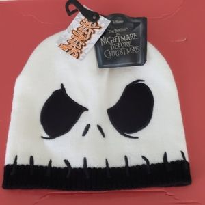 NWT - Nightmare Before Christmas skull cap